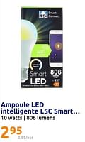 Ampoule LED intelligente à filament LSC Smart Connect