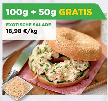 Promoties Exotische salade - Huismerk - Renmans - Geldig van 03/11/2023 tot 09/11/2023 bij Renmans