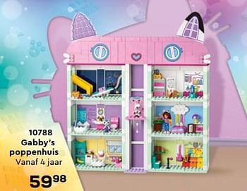 Promoties 10788 gabby’s poppenhuis - Lego - Geldig van 19/10/2023 tot 07/12/2023 bij Supra Bazar