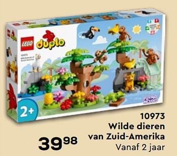 Promoties 10973 wilde dieren van zuid-amerika - Lego - Geldig van 19/10/2023 tot 07/12/2023 bij Supra Bazar