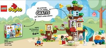 Promoties 10993 3in1 boomhut - Lego - Geldig van 19/10/2023 tot 07/12/2023 bij Supra Bazar