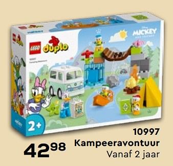 Promoties 10997 kampeeravontuur - Lego - Geldig van 19/10/2023 tot 07/12/2023 bij Supra Bazar