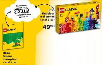 Promoties 11030 eindeloos veel stenen - Lego - Geldig van 19/10/2023 tot 07/12/2023 bij Supra Bazar