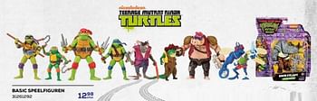 Promoties Basic speelfiguren - Ninja Turtles - Geldig van 19/10/2023 tot 07/12/2023 bij Supra Bazar