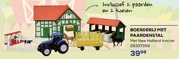 Promoties Boerderij met paardenstal - Huismerk - Supra Bazar - Geldig van 19/10/2023 tot 07/12/2023 bij Supra Bazar