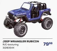 Promoties Jeep wrangler rubicon - Huismerk - Supra Bazar - Geldig van 19/10/2023 tot 07/12/2023 bij Supra Bazar