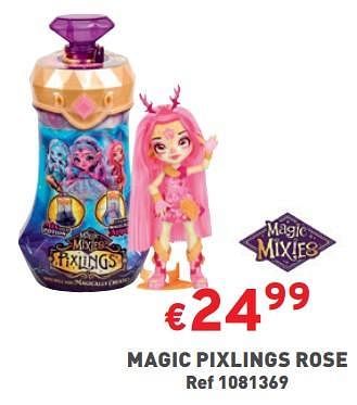 Promoties Magic pixlings rose - Magic Mixies - Geldig van 08/11/2023 tot 13/11/2023 bij Trafic