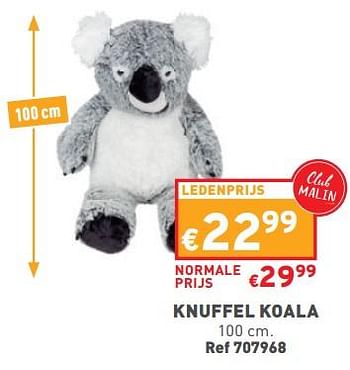 Promoties Knuffel koala - Huismerk - Trafic  - Geldig van 08/11/2023 tot 13/11/2023 bij Trafic
