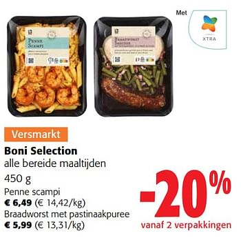 Promoties Boni selection alle bereide maaltijden - Boni - Geldig van 02/11/2023 tot 14/11/2023 bij Colruyt