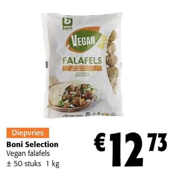 Promoties Boni selection vegan falafels - Boni - Geldig van 02/11/2023 tot 14/11/2023 bij Colruyt