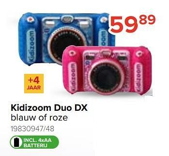 Promotions Kidizoom duo dx blauw of roze - Vtech - Valide de 20/10/2023 à 06/12/2023 chez Euro Shop