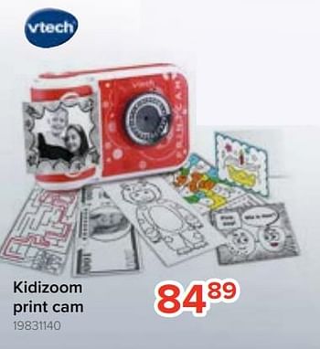 Promotions Kidizoom print cam - Vtech - Valide de 20/10/2023 à 06/12/2023 chez Euro Shop