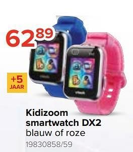 Promoties Kidizoom smartwatch dx2 blauw of roze - Vtech - Geldig van 20/10/2023 tot 06/12/2023 bij Euro Shop