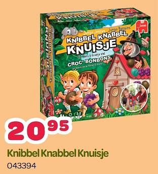 Promoties Knibbel knabbel knuisje - Jumbo - Geldig van 31/10/2023 tot 06/01/2024 bij Happyland
