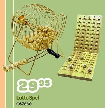 Promoties Lotto spel - Huismerk - Happyland - Geldig van 31/10/2023 tot 06/01/2024 bij Happyland