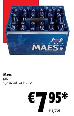 Promoties Maes pils - Maes - Geldig van 02/11/2023 tot 14/11/2023 bij Colruyt