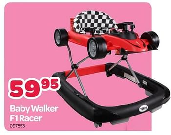 Promoties Baby walker f1 racer - Tryco - Geldig van 30/10/2023 tot 10/12/2023 bij Happyland