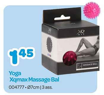 Promoties Yoga xqmax massage bal - XQ Max - Geldig van 30/10/2023 tot 10/12/2023 bij Happyland