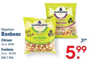Promoties Bonbons - Napoleon - Geldig van 26/10/2023 tot 13/11/2023 bij Sligro
