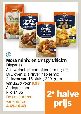 Promoties Mora oven + airfryer hapjesmix - Mora - Geldig van 06/11/2023 tot 12/11/2023 bij Albert Heijn