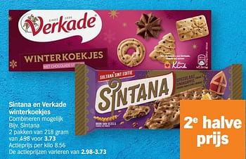 Promoties Sintana winterkoekjes - Sultana - Geldig van 06/11/2023 tot 12/11/2023 bij Albert Heijn