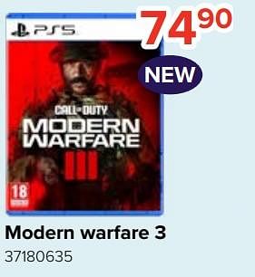 Promotions Modern warfare 3 - Activision - Valide de 20/10/2023 à 06/12/2023 chez Euro Shop
