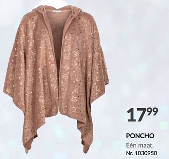 Promoties Poncho - Huismerk - Fun - Geldig van 08/11/2023 tot 12/11/2023 bij Fun