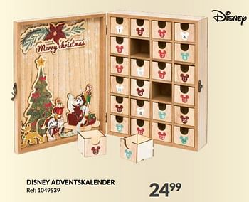 Promoties Disney adventskalender - Disney - Geldig van 08/11/2023 tot 12/11/2023 bij Fun