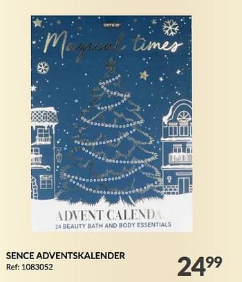 Promoties Sence adventskalender - Sence - Geldig van 08/11/2023 tot 12/11/2023 bij Fun