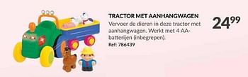 Promoties Tractor met aanhangwagen - Huismerk - Fun - Geldig van 08/11/2023 tot 12/11/2023 bij Fun