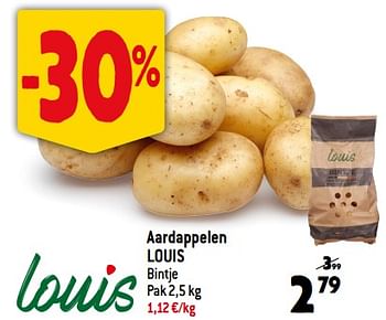 Promoties Aardappelen louis - Louis - Geldig van 08/11/2023 tot 14/11/2023 bij Smatch