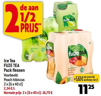 Promotions Ice tea fuze tea - FuzeTea - Valide de 08/11/2023 à 14/11/2023 chez Smatch