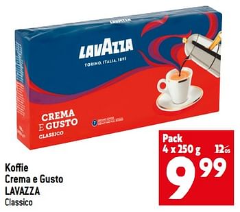 Promotions Koffie crema e gusto lavazza - Lavazza - Valide de 08/11/2023 à 14/11/2023 chez Smatch