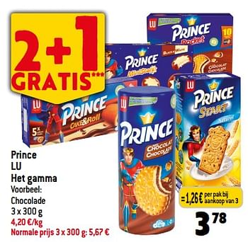 Promoties Prince lu - Lu - Geldig van 08/11/2023 tot 14/11/2023 bij Smatch