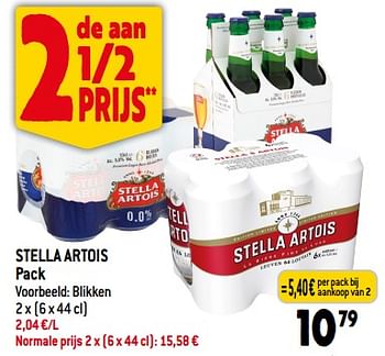 Promoties Stella artois - Stella Artois - Geldig van 08/11/2023 tot 14/11/2023 bij Smatch