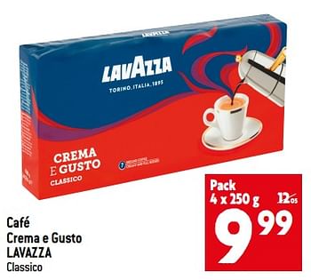 Promotions Café crema e gusto lavazza - Lavazza - Valide de 08/11/2023 à 14/11/2023 chez Smatch
