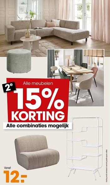 Promoties Alle meubelen - Huismerk - Kwantum - Geldig van 06/11/2023 tot 19/11/2023 bij Kwantum