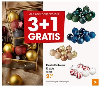Promoties Kerstballenkokers - Huismerk - Kwantum - Geldig van 06/11/2023 tot 19/11/2023 bij Kwantum