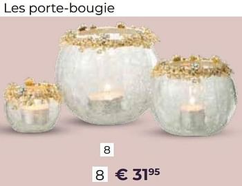 Promotions Les porte-bougie - Produit Maison - Euroshop - Valide de 24/10/2023 à 31/12/2023 chez Euro Shop