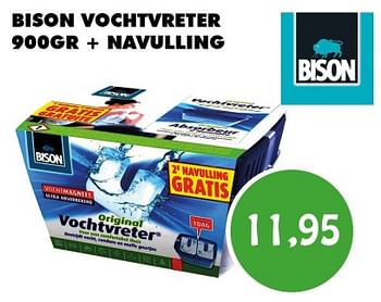 Promoties Bison vochtvreter + navulling - Bison - Geldig van 07/11/2023 tot 30/11/2023 bij Bouwcenter Frans Vlaeminck