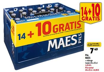 Promotions Pils maes - Maes - Valide de 08/11/2023 à 14/11/2023 chez Match