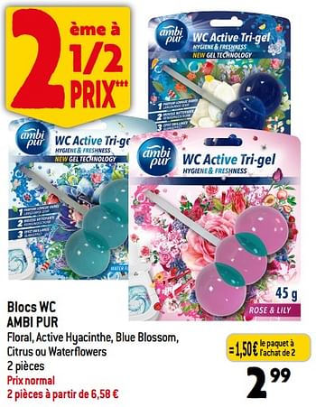 Promotions Blocs wc ambi pur - Ambi Pur - Valide de 08/11/2023 à 14/11/2023 chez Match