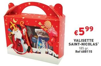 Promotions Valisette saint-nicolas - Produit maison - Trafic  - Valide de 08/11/2023 à 13/11/2023 chez Trafic