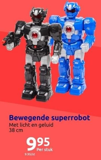 Promotions Bewegende superrobot - Produit Maison - Action - Valide de 01/11/2023 à 07/11/2023 chez Action