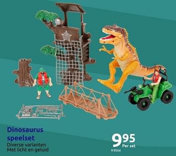 Promoties Dinosaurus speelset - Huismerk - Action - Geldig van 01/11/2023 tot 07/11/2023 bij Action