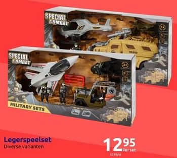 Promoties Legerspeelset - Special Combat - Geldig van 01/11/2023 tot 07/11/2023 bij Action