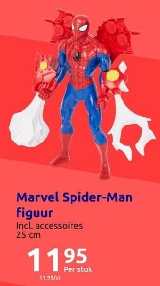 Promoties Marvel spider-man figuur - Marvel - Geldig van 01/11/2023 tot 07/11/2023 bij Action