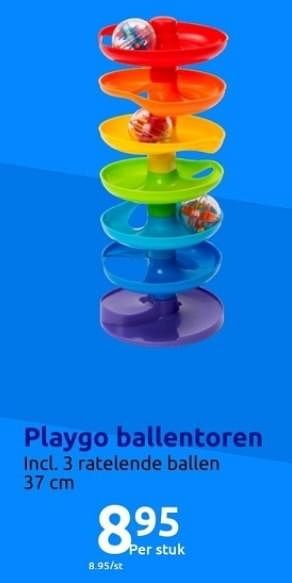 Promoties Playgo ballentoren - Play-Go - Geldig van 01/11/2023 tot 07/11/2023 bij Action