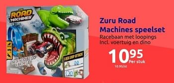 Promoties Zuru road machines speelset - Zuru - Geldig van 01/11/2023 tot 07/11/2023 bij Action