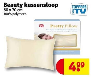 Promoties Beauty kussensloop - Pretty Pillow - Geldig van 14/11/2023 tot 19/11/2023 bij Kruidvat